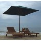 Twin Lounger With Parasol Set
