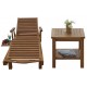 Sun Lounger 3 Step With Arm Set