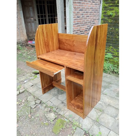 Meja Lab Komputer Single Booth