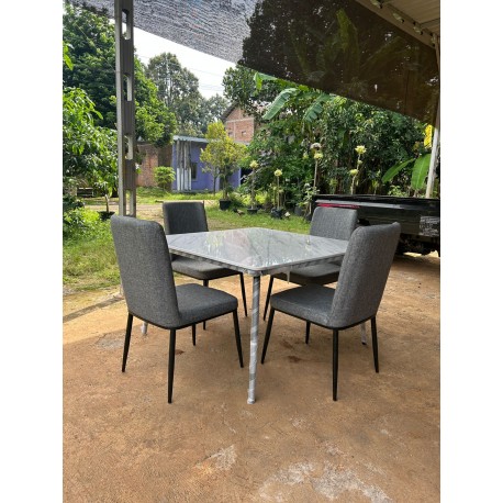 Set Meja Makan Marmer