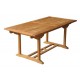 Garden dining table Victoria rect table 90x180