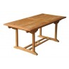 Garden dining table Victoria rect table 90x180