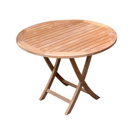 Teak coffee tables victoria easyfold 100cm round
