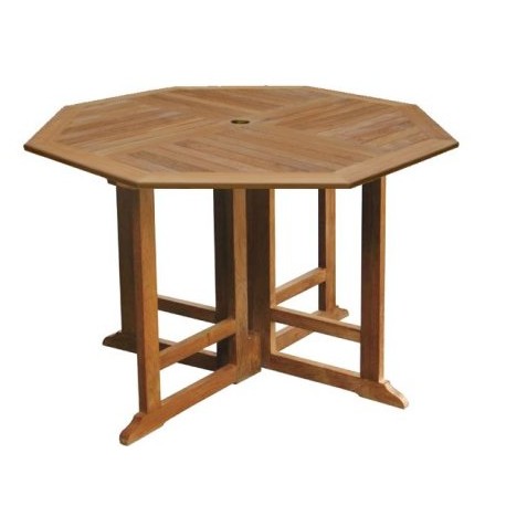 outdoor teak table victoria gateleg 120cm oct