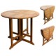 Gateleg table victoria gateleg 80cm round