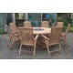 Teak sets regency table set