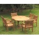 Teak garden furniture sets edwardian ext. table set