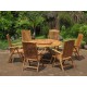 Folding table and chairs victoria 150cm easyfold set